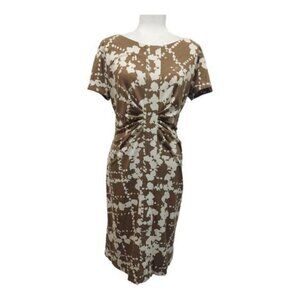 Suzi Chin for Maggy Boutique Ruched Sleeveless Cocktail‎ Dress Size 12